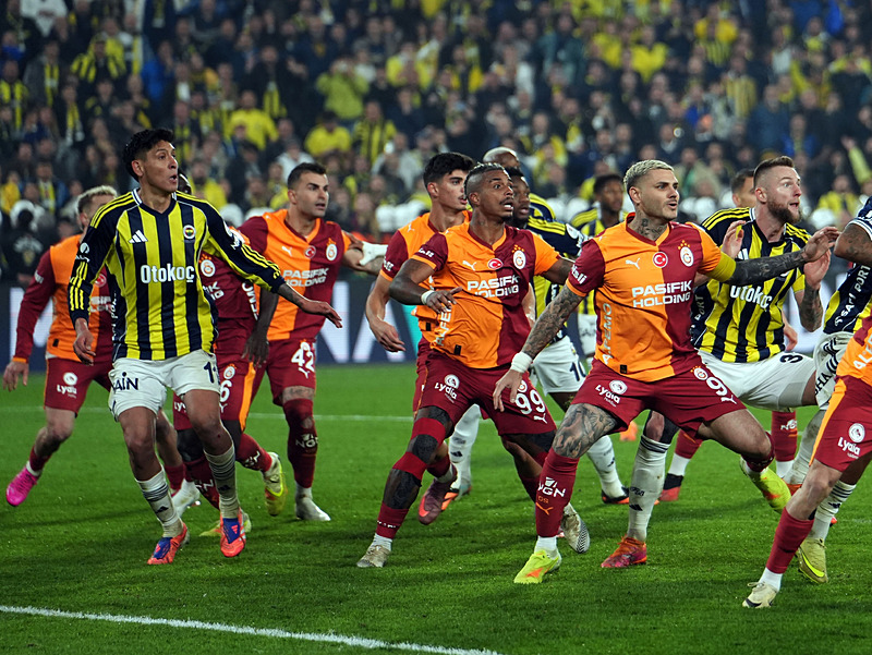 Galatasaray-Fenerbahçe derbisinde ilginç notlar!