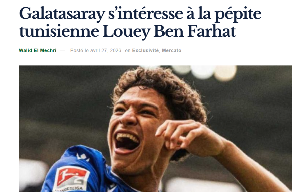 Galatasaray’a Almanya’dan 19’luk genç yetenek!