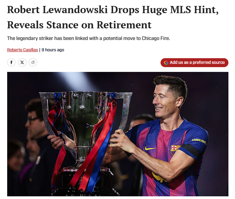 Lewandowski’den Fenerbahçe’ye müjde! Ayrılık sinyalini verdi