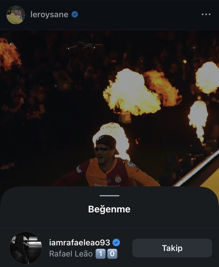 Rafael Leao Fenerbahçeli taraftarları kızdırdı! İşte beğendiği o paylaşım
