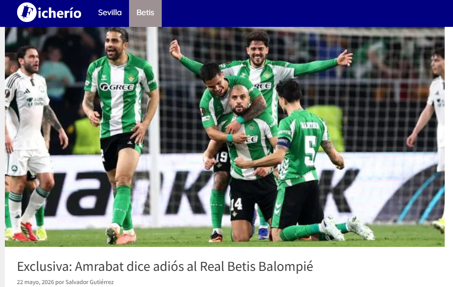 Real Betis’ten Amrabat kararı! Bonservisi alınacak mı?