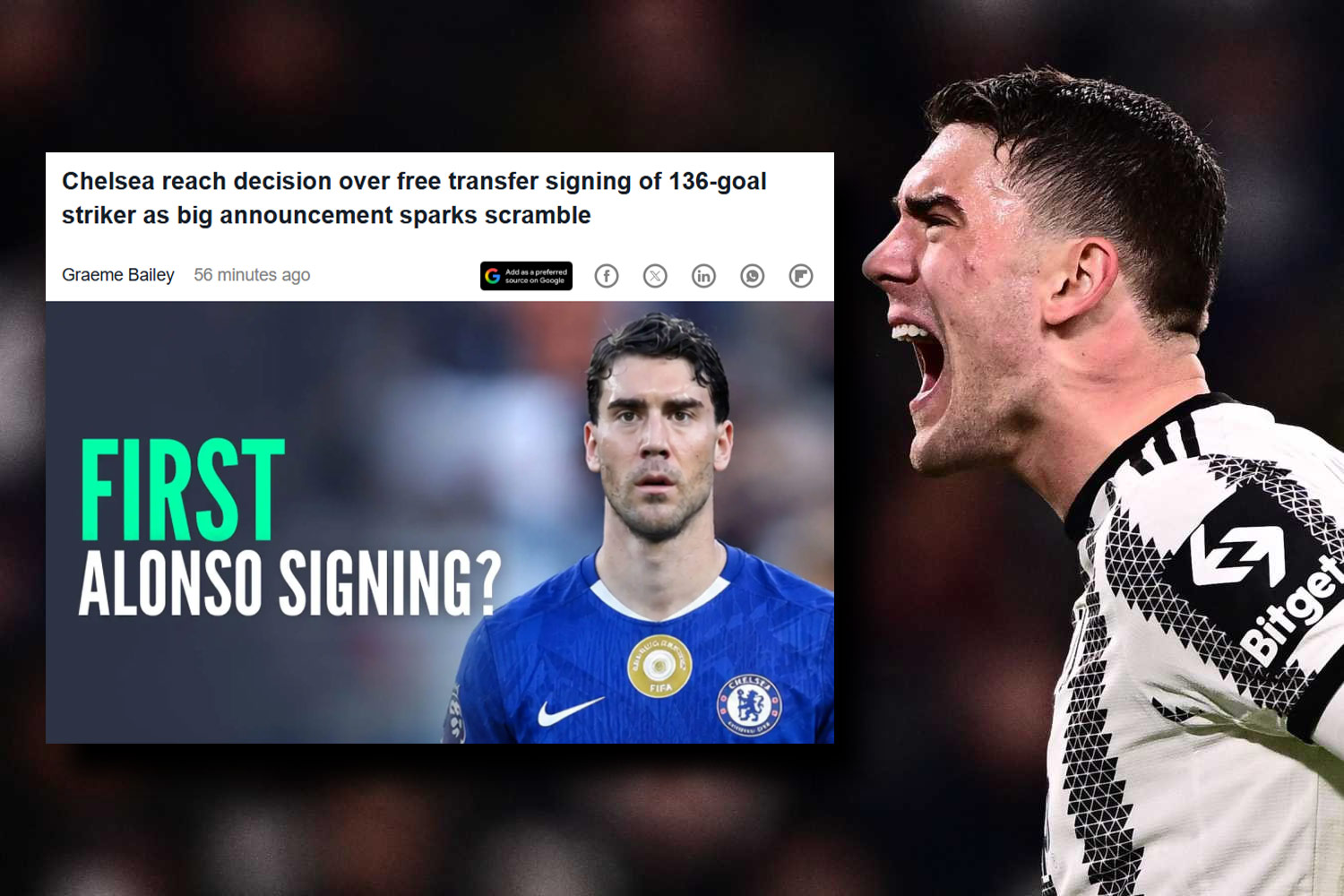 Fenerbahçe’ye Dusan Vlahovic transferinde şok! Yeni takımı...