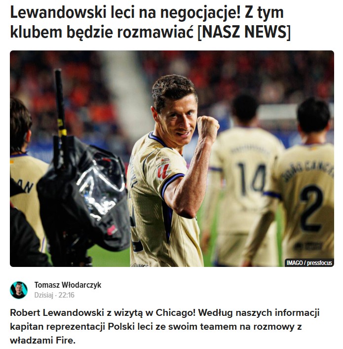 Lewandowski’den Fenerbahçe’ye kötü haber! Transfer görüşmeleri için...