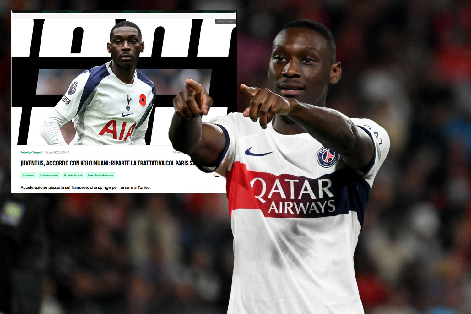 Randal Kolo Muani’de transferinde anlaşma sağlandı! Fenerbahçe ve Galatasaray...