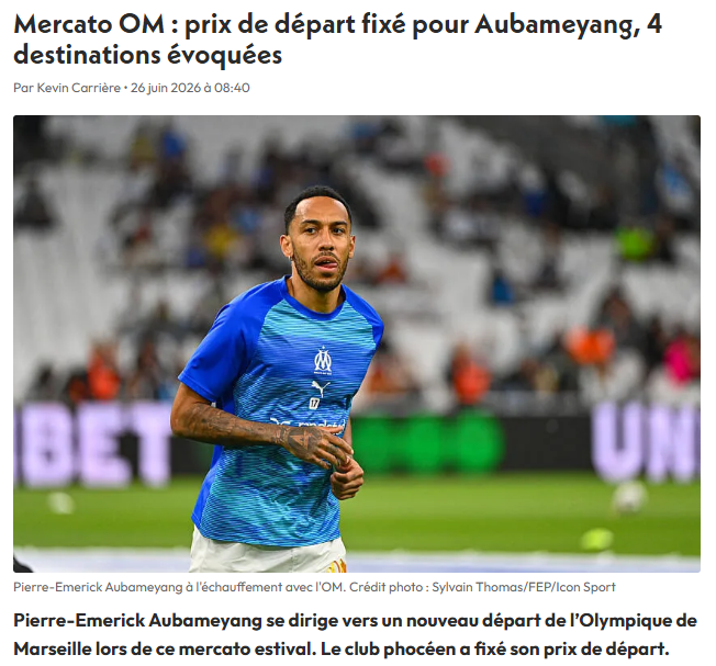 Süper Lig, Aubameyang için sıraya girdi! Tam 4 takım yarışıyor