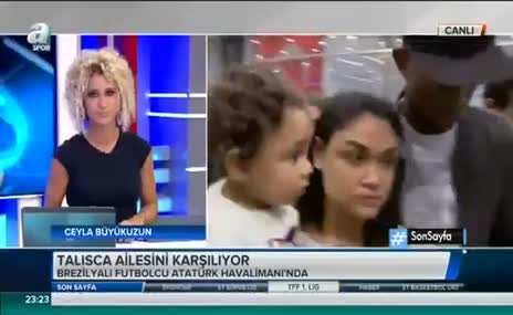 Havalimanında büyük tesadüf! Talisca ve F.Bahçeli taraftarlar...